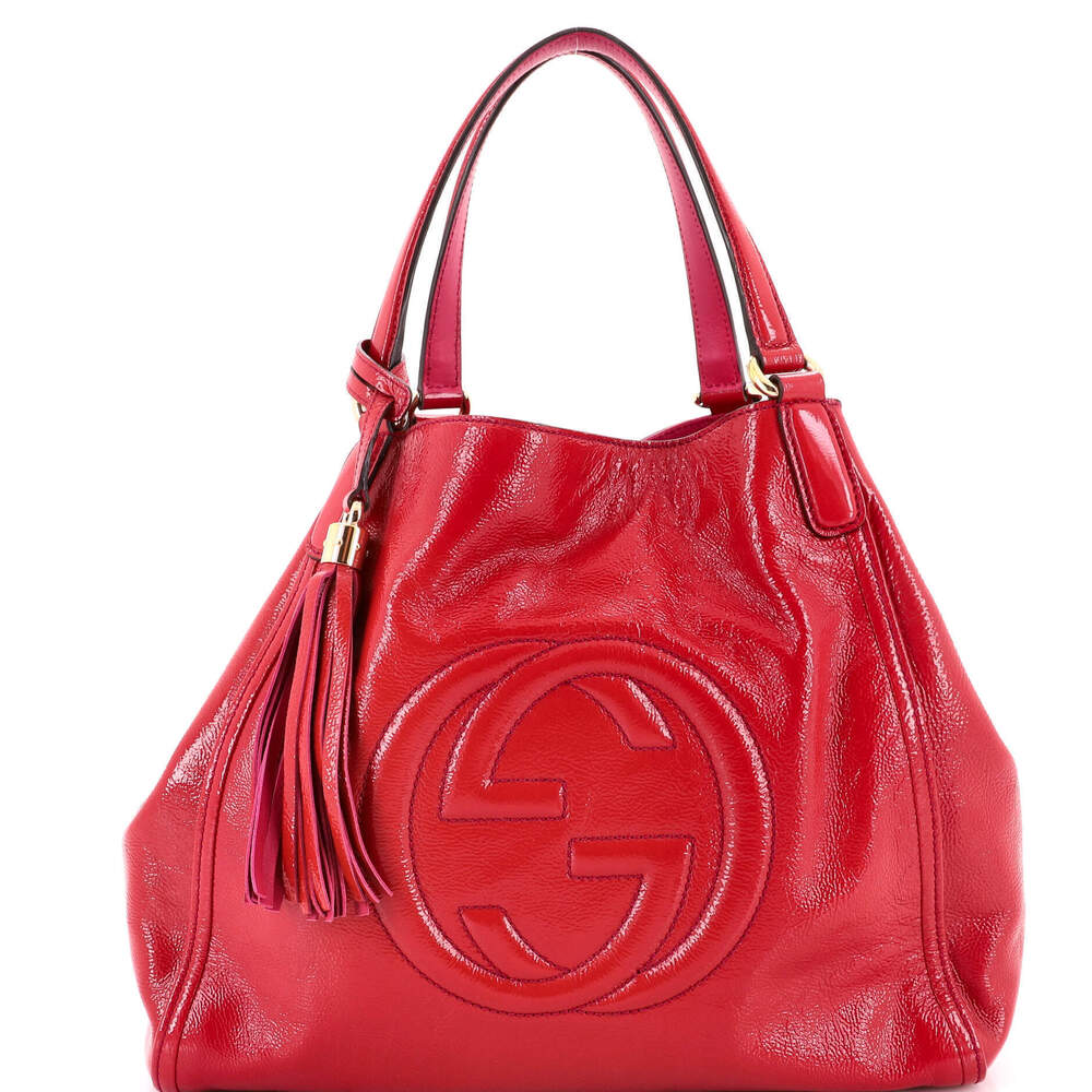 Gucci Medium Soho Shoulder Bag Patent